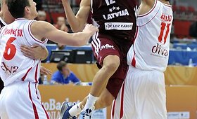&bdquo;Eurobasket 2013&ldquo; B grupė: Latvija &ndash; Juodkalnija