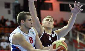 &bdquo;Eurobasket 2013&ldquo; B grupė: Latvija &ndash; Serbija