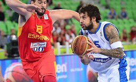 &bdquo;Eurobasket 2013&ldquo; F grupė: Graikija &ndash; Ispanija