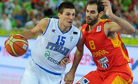 &bdquo;Eurobasket 2013&ldquo; F grupė: Italija &ndash; Ispanija