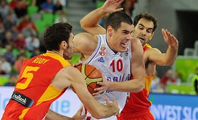 &bdquo;Eurobasket 2013&ldquo; ketvirtfinalis: Serbija &ndash; Ispanija