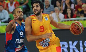 &bdquo;Eurobasket 2013&ldquo; pusfinalis: Ispanija &ndash; Prancūzija