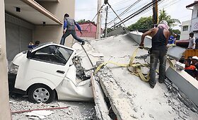 Filipinus supurtė 7,1 balo žemės drebėjimas