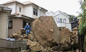 Japonijoje praūžė smarkiausias pastarojo de&scaron;imtmečio taifūnas