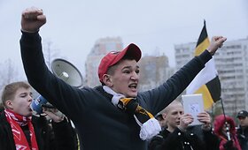 Tūkstančiai Rusijos nacionalistų žygavo Maskvos gatvėmis