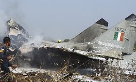 Indijoje sudužo MiG-29 naikintuvas