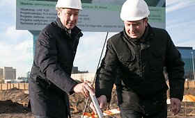 A klasės verslo pastato &bdquo;k29&ldquo; statybų atidarymo renginys Vilniuje