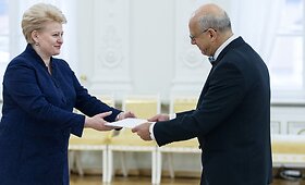 Dalia Grybauskaitė priėmė Bosnijos ir Hercegovinos ambasadoriaus skiriamuosius ra&scaron;tus