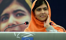 Pakistaniečių paauglė Malala Yousafzai gavo ES Sacharovo premiją