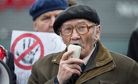 Prie Vilniaus miesto savivaldybės &ndash; piketas dėl naikinamų seniūnijų