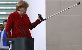 Slidinėdama &Scaron;veicarijoje susižeidė Vokietijos kanclerė Angela Merkel