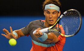 Rafaelio Nadalio ir Rogerio Federerio kova Australijos teniso čempionato pusfinalyje