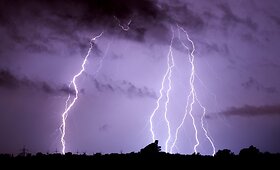 Vokietijos vakaruose praūžė stipri audra