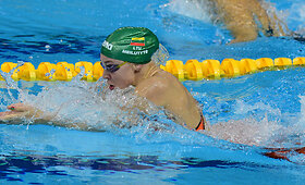 Rūta Meilutytė jaunimo olimpinėse žaidynėse: 100 m krūtine pusfinalis ir 100 m laisvuoju stiliumi finalas