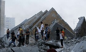 Per izraeliečių antskrydį Gazos Ruože žuvo dar du palestiniečiai