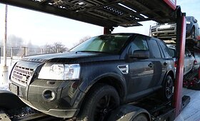 Pasieniečiai sulaikė į Lietuvą gabentą vogtą visureigį &bdquo;Land Rover Freelander&ldquo; 