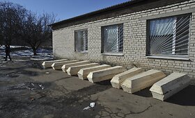 Į Artemivsko miesto lavoninę atvežta mažiausiai 13 nukautų Ukrainos karių