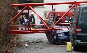 &Scaron;veicarijoje ant restorano nuvirto kranas