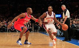 Niujorko &bdquo;Knicks&ldquo; ir Filadelfijos &bdquo;76ers&ldquo; komandų susitikimas