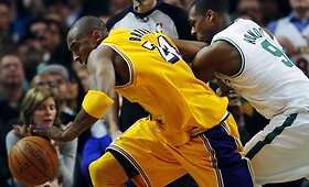 Los Andželo &bdquo;Lakers&ldquo; ir Bostono &bdquo;Celtics&ldquo; varžybos