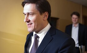 Premjeras Andrius Kubilius darbo kabinete susitiko su ūkio ministru Dainiumi Kreiviu