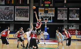 Panevėžio &bdquo;Techaso&ldquo; ir Vilniaus &bdquo;Lietuvos ryto&ldquo; rungtynių akimirkos