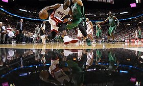 Majamio &bdquo;Heat&ldquo; ir Bostono &bdquo;Celtics&ldquo; rungtynių akimirkos