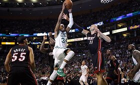 Majamio &bdquo;Heat&ldquo; trečią kartą įveikė Bostono &bdquo;Celtics&ldquo; krep&scaron;ininkus