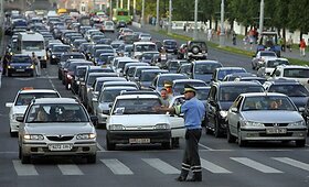 Vairuotojų protestas Baltarusijos ir Lenkijos pasienyje