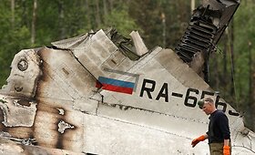 Karelijoje antradienį sudužusio Tu-134 lėktuvo vietoje dirba tyrėjai