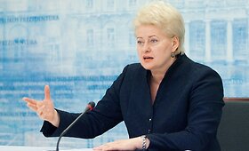Prezidentės Dalios Grybauskaitės antrųjų veiklos metų spaudos konferencija