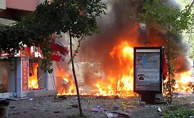 Turkijos sostinės centrą sudrebino galingas sprogimas