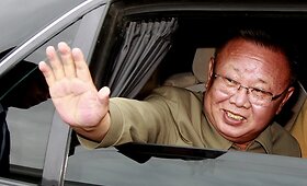 Mirė &Scaron;iaurės Korėjos lyderis Kim Jong-Ilas