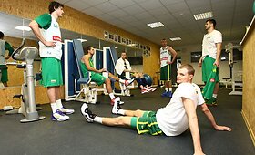 Lietuvos krep&scaron;inio rinktinės užkulisiai i&scaron; treniruoklių salės