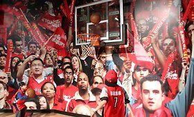NBA &scaron;ou užkulisiai i&scaron; Toronto &bdquo;Air Canada Center&ldquo; arenos