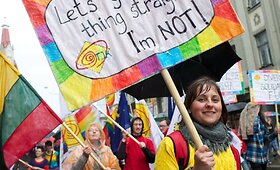  Homoseksualų eitynėse Rygoje žygiavo ir lietuviai