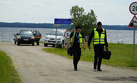 Marijampolės aplinkosaugininkai surengė reidą