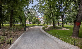 Atnaujintas Reformatų parkas Vilniuje