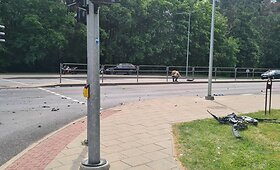 Avarija Vilniuje: susidūrė du automobiliai