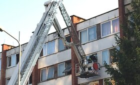 Gaisras Rinktinės gatvėje