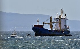 Australiją pasiekė radioaktyvias atliekas gabenantis laivas