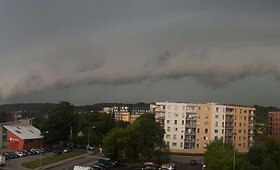 Pirmadienį Vilnių siaubė stipri audra