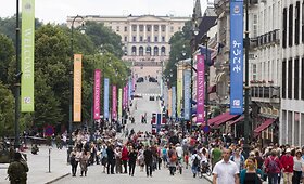 Po sprogimo Osle &ndash; uždarytos centrinės miesto gatvės