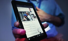 &bdquo;Amazon&ldquo; pristatė plan&scaron;etinį kompiuterį &bdquo;Kindle Fire&ldquo;