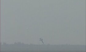 Kinijoje per aviacijos &scaron;ventę sudužo naikintuvas