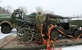 Karo technikos eksponatai i&scaron; Vilniaus perkeliami į Kauno tvirtovės VI fortą