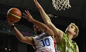 Pasaulio krep&scaron;inio čempionato a&scaron;tuntfinalis: Slovėnija &ndash; Dominikos Respublika