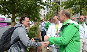 Andriaus Kubiliaus vie&scaron;nagė olimpiniame kaimelyje
