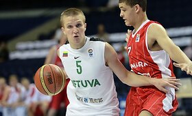 Europos U-18 krep&scaron;inio čempionatas: Lietuva &ndash; Danija