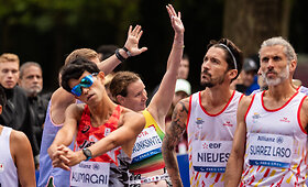 Lietuvos maratonininkė Au&scaron;ra Garunk&scaron;nytė Paryžiaus paralimpinėse žaidynėse